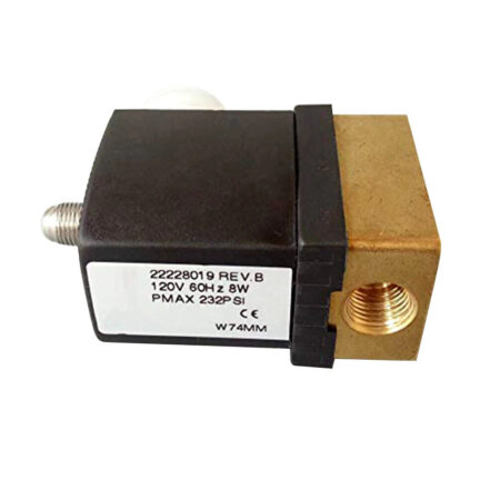 22228019 Loading Solenoid Valve for IR Air Compressor 120V 60HZ 232PSI 1SV