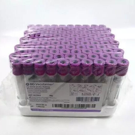 BD Vacuum Anticoagulant Tube K2EDTA 367841 367863 367525 2 4 6 10ml 100PCS