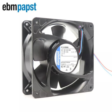 Ebmpapst 4114NXHHU Axial Fan 24V 12W 0.51A IP68 120*120*38MM Cabinet Cooling Fan