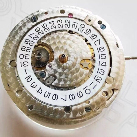 FOR 3186 GMT New Automatic Mechanical Watch Movement SA Blue Silk