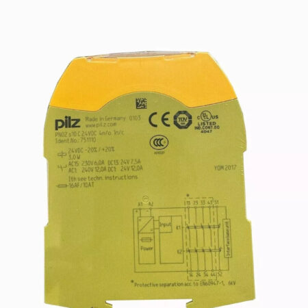 FOR 751110 PILZ PNOZ S10 C 751110 Safety Relay 24VDC