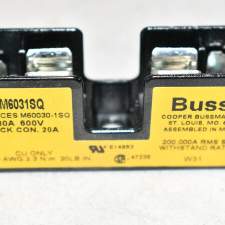 FOR BUSSMANN BM6031SQ Supplementary Fuse Block 30A 1-Pole Holder 600V