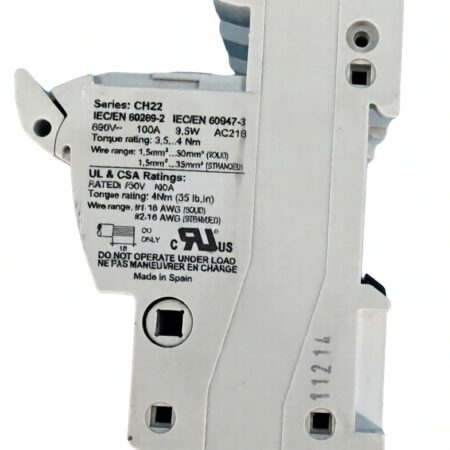 FOR BUSSMANN CH223B Fuse Microswitch Holder 125A 690V