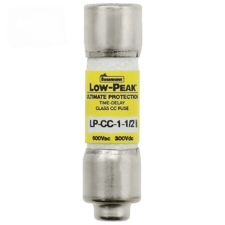 FOR BUSSMANN LP-CC-1-1/2 (1.5 AMP) 600Vac Fast-Acting Fuse