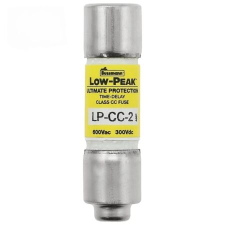 FOR BUSSMANN LP-CC-2 (2 AMP) 600Vac Fast-Acting Fuse