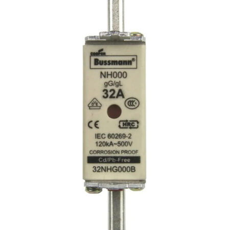 FOR EATON BUSSMANN 32NHG000B 32A 500V NH Fuse
