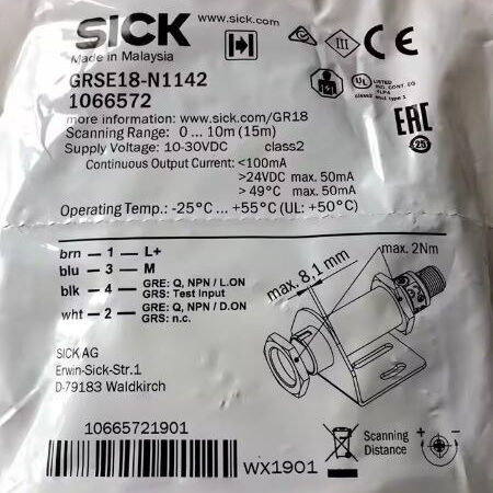 FOR GRSE18-N1142 1066572 New Photoelectric Switch