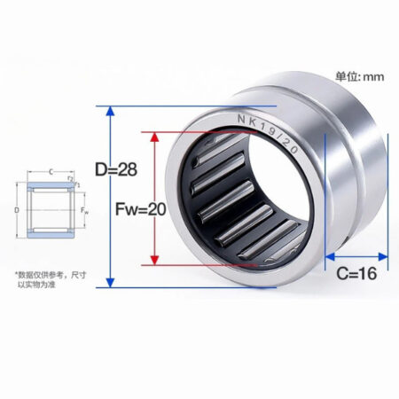 FOR JNS NK20/16 Needle Roller Bearing P5 20×28×16 mm