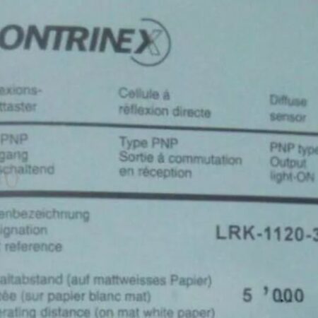 FOR LRK-1120-304 Contrinex New Photoelectric Switch
