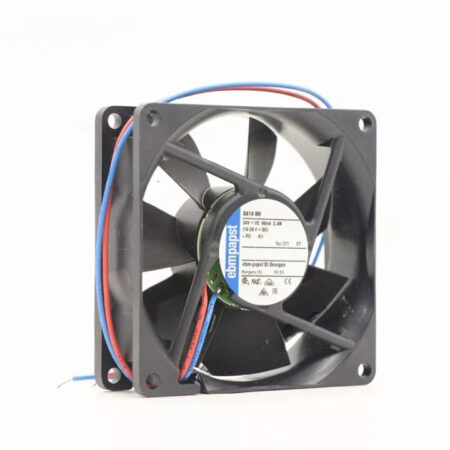 For Ebmpapst 8414NH-221 DC 24V 2.4W 98mA 80*80*25mm 2-Wires Axial Cooling Fan