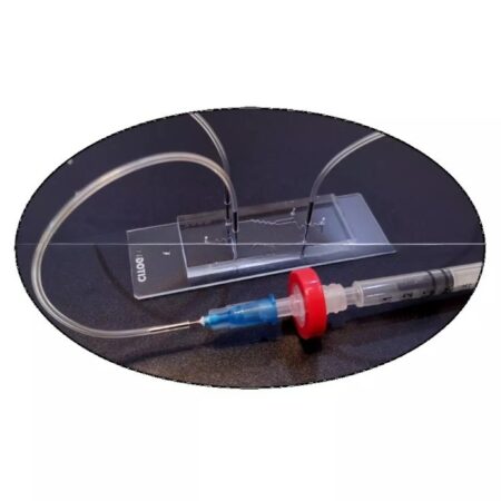 Microfluidic PDMS Fish-Bone Mixed LNP Liposome Nanoparticles Y-Type Laminar Flow