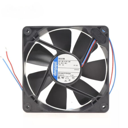 New For Ebmpapst 4414FM DC 24V 3.2W 0.13A 120*120*25MM 2-Wires Axial Cooling Fan
