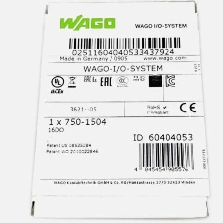 New WAGO 750-1504 PLC Module 750-1504