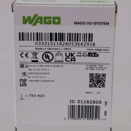 New WAGO 750-400 Digital Input Module