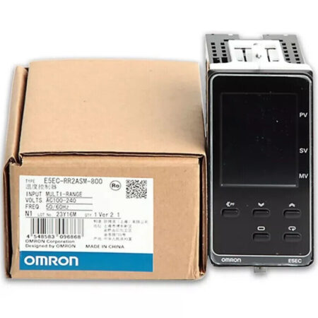 One New Omron Temperature Controller E5EC-RR2ASM-800 100-240VAC