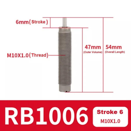 RBC Pneumatic Hydraulic Oil Pressure Buffer RB1006