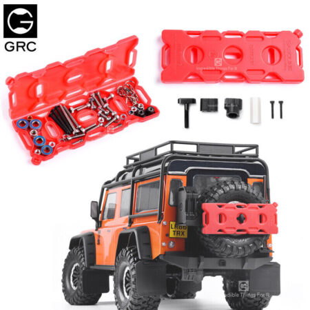 RC Model Car Parts Simulation Decorations Fuel Tank Parts with Spare Tire fixed