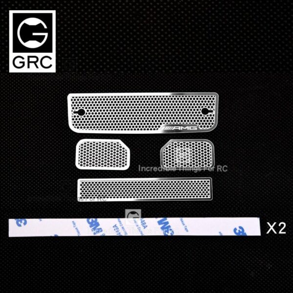 RC Parts TRX6 G63 Mid grille TRX4 G500 trax Stainless steel Mid grille