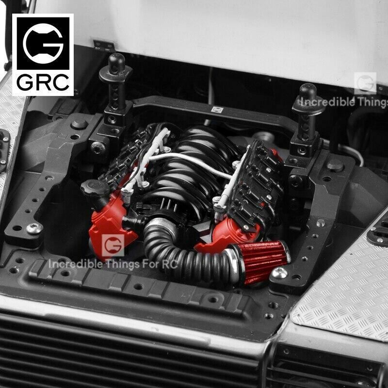 Simulation Engine Intake Air Filter Mushroom Head LS7 Engine Decor 1/10 RC LS7 - Image 5