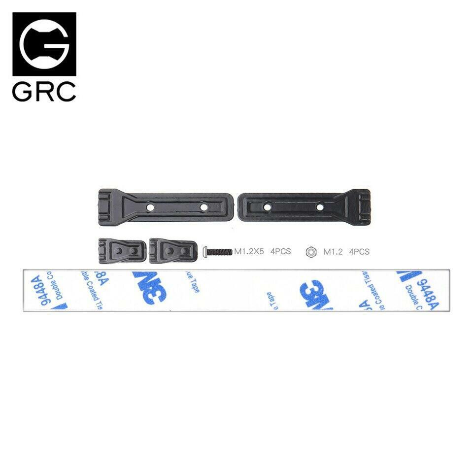 Stainless-Steel-Decorative-Sheets-of-For-Traxxas-TRX-4-New-Bronco-Tailgate-Hinge-354486247804-2
