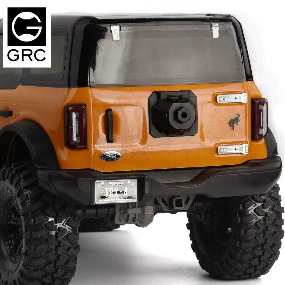 Stainless-Steel-Decorative-Sheets-of-For-Traxxas-TRX-4-New-Bronco-Tailgate-Hinge-354486247804-3