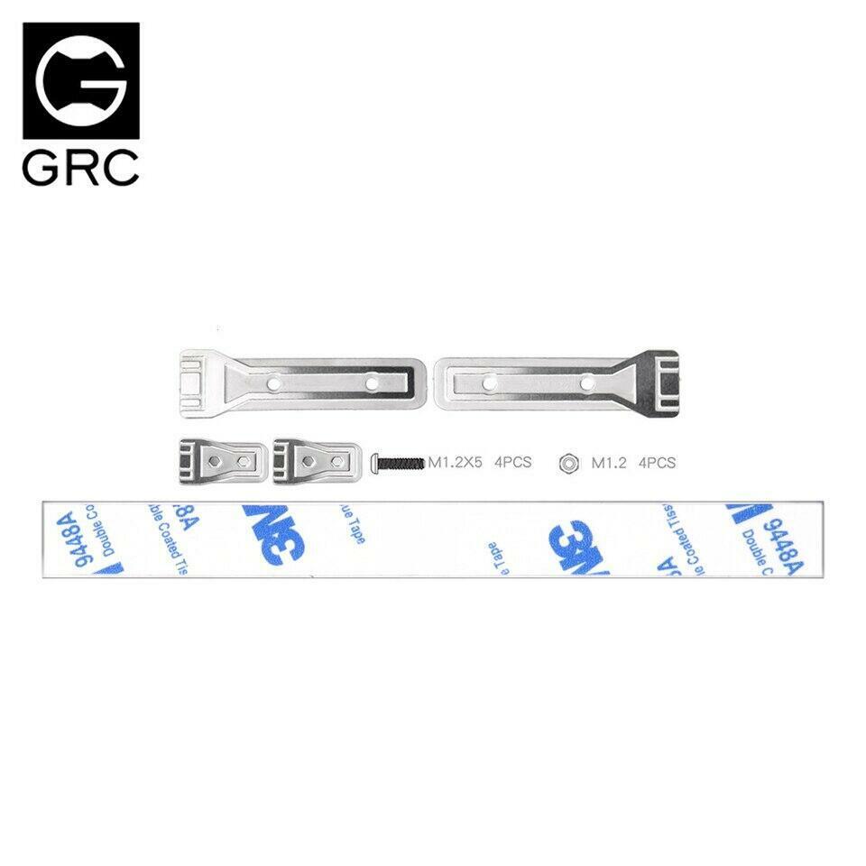 Stainless-Steel-Decorative-Sheets-of-For-Traxxas-TRX-4-New-Bronco-Tailgate-Hinge-354486247804-4