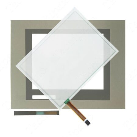 Touch screen panel glass for ESA VT585WAPT00 VT585WAPS00 with protective film