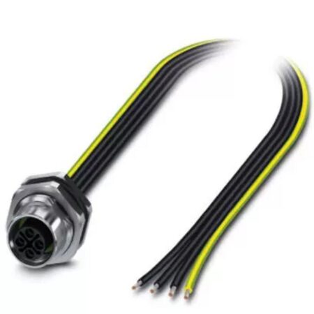 1PC FOR Phoenix Contact 1411598 SACC-DSI-M12FSS-4P-M16XL/0.5PE Connector Rear Mo