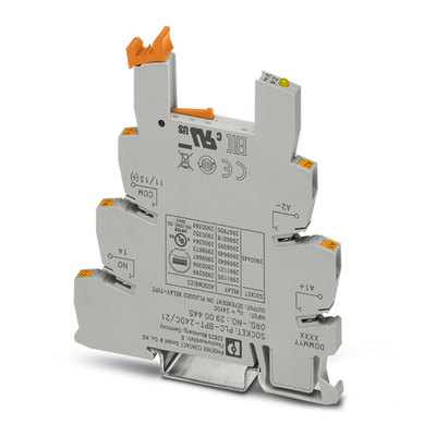 1PC FOR Phoenix Contact 2900445 PLC-BPT-24DC/21 Relay Base