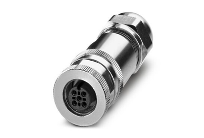 1PC FOR Phoenix Contact SACC-M12FS-5CON-PG 7-SH Connector M12 5-Position Shielde