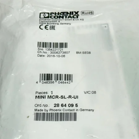 1PC NEW Phoenix Contact MINI MCR-SL-R-UI Resistance/Potiposition Transducer 2864