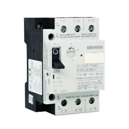 1PC New Siemens Motor Protection Circuit Breaker 3VU1340-1MC00 0.16-0.24A