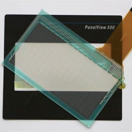 1PCS NEW IN BOX PanelView 550 Touch Screen Glass+Protective film 2711-T5A16L1