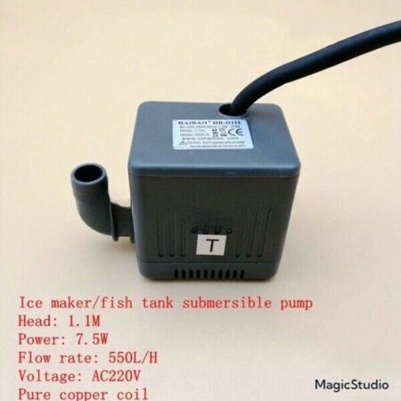 1Pcs New For HAIBAO Universal HB-702 Ice Maker Water Pump HB-D111 550L/h 7.5W