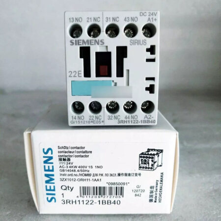 1pc New For Contactor 3RH1122-1BB40 DC24V