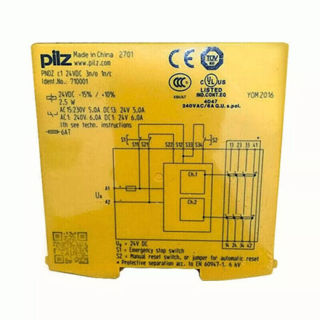 1pc New For PILZ 710001 PNOZ c1 24VDC 3n/o 1n/c Safety Relay