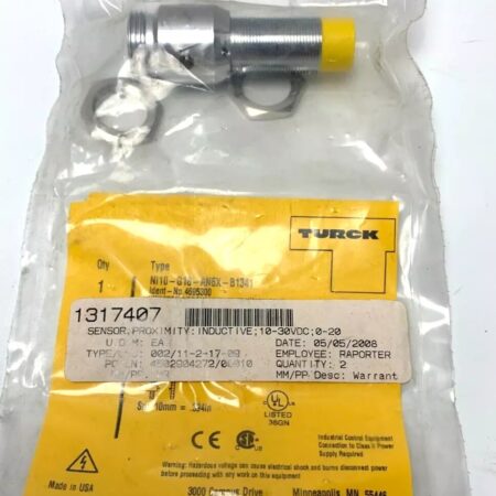 1pc New TURCK NI10-G18-AN6X-B1341 Inductive Sensor