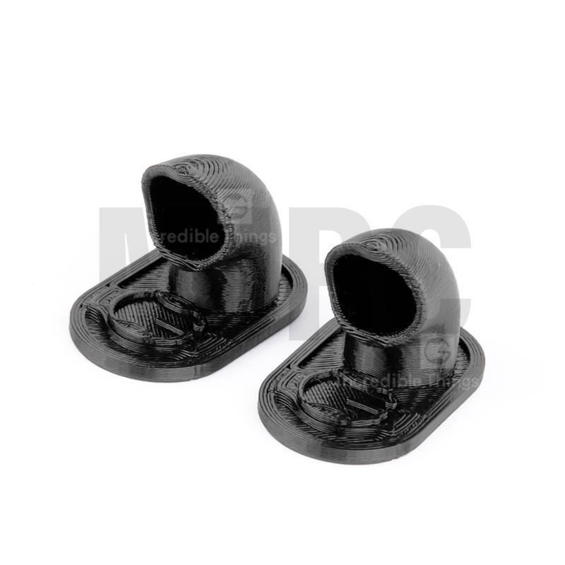 2PCS UDR Engine Exhaust Pipe Tail Tube Air Intake for 1:7 UDR 1:6 LOSI - Image 4