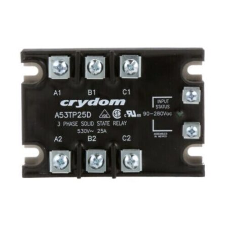 Control Solid State Relay NEW CRYDOM A53TP25D 3-Phase 25A 530V 90-280 VAC