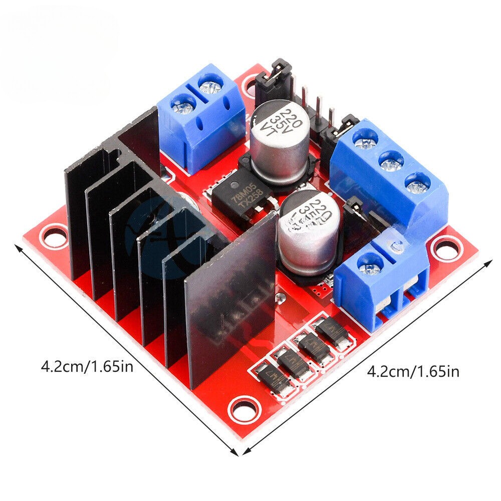 Dual H Bridge DC Stepper Motor Drive Controller Board Module L298N For Arduino - Image 4