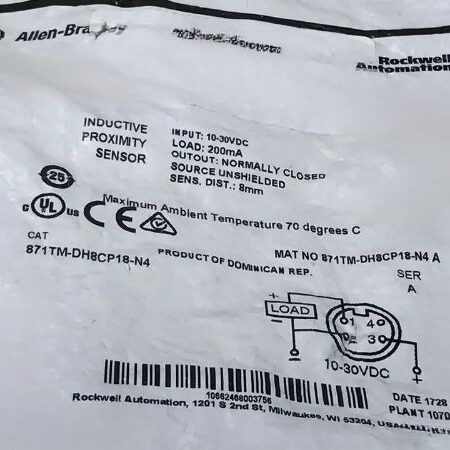 FOR 871TM-DH8CP18-N4 Allen Bradley Proximity Sensor