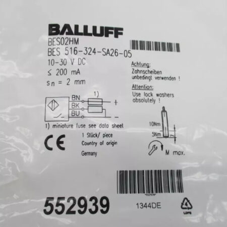 FOR BES 516-324-SA26-05 Balluff Proximity Switch Sensor