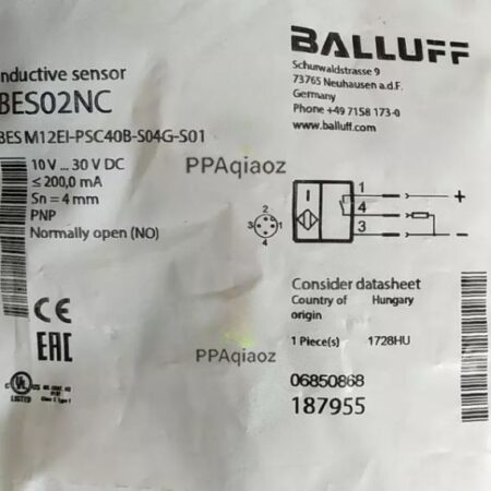 FOR BES M12EI-PSC40B-S04G-S01 Inductive Sensor