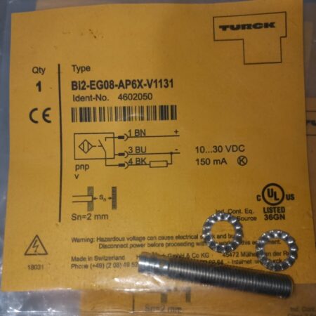 FOR BI2-EG08-AD4X-H1141 TURCK Proximity Switch Sensor