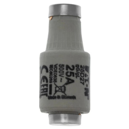 FOR BUSSMANN 25D27 Low Voltage D Fuse 25A Class C gL/gG Time-Delay 500V