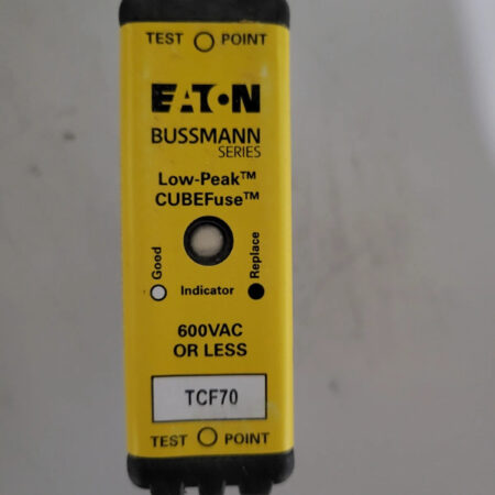 FOR BUSSMANN TCF70 Dual Element Time Delay Cube Fuse 70A 600 VAC