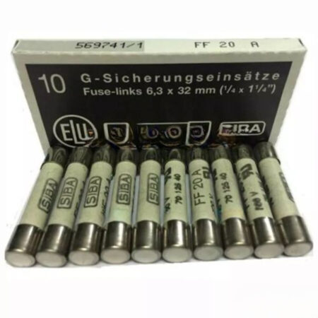 FOR SIBA 7012540 FF20A Fast Blow Fuse Ceramic 6.3*32mm 20A 500V