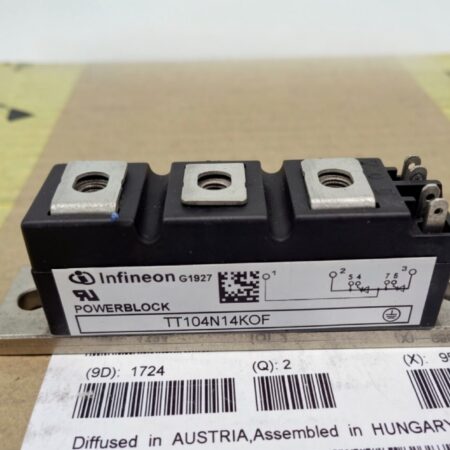 FOR TT104N14KOF INFINEON EUPEC Power Module Dual Thyristor SCR