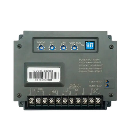 For Diesel Generator EG2000 Engine Speed Control Panel Controller Governor