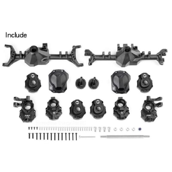 G2 CNC Parts Metal Axle Set for 1/10 RC Electric RC 4WD - Image 8
